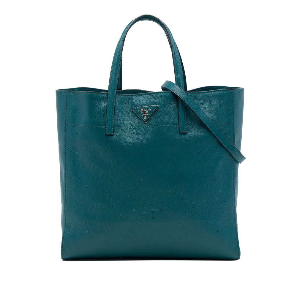 Pre-Loved Prada Saffiano Soft Triple Pocket Tote